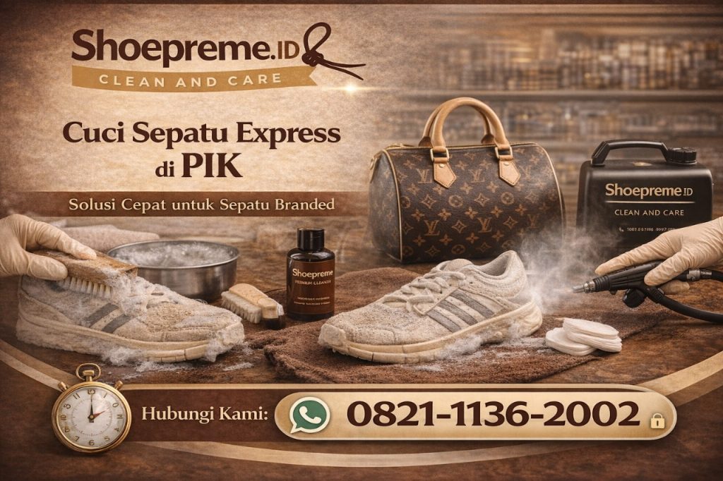 Cuci Sepatu Express di PIK – Solusi Cepat untuk Sepatu Branded
